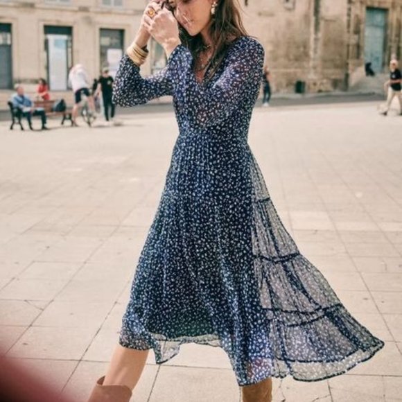Sezane Ariane dress, BNWT, Sz 4/6 - Picture 1 of 11